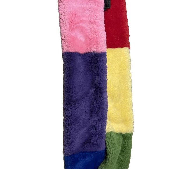 Lazy Oaf Cloud Women’s Scarf. Oversize Multicolor Statement Winter Warm Style - Picture 13 of 15